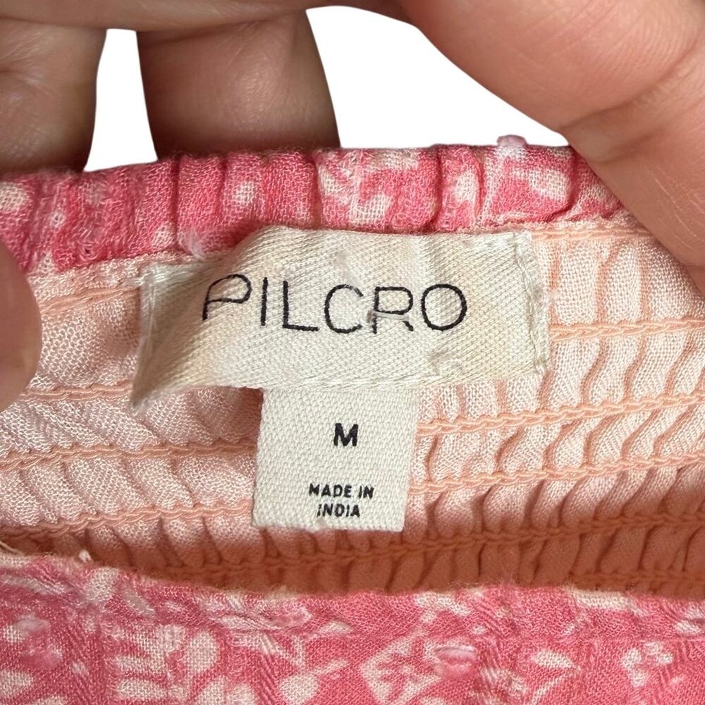 Anthropologie Pilcro Long Sleeve Babydoll Mini Dress‎ Size Medium MSRP $158 Puff - Picture 4 of 15